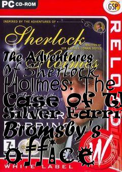 Box art for The Adventures Of Sherlock Holmes: The Case Of The Silver Earring