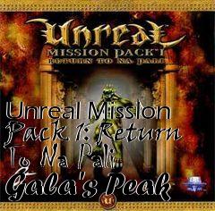 Box art for Unreal Mission Pack 1: Return To Na Pali