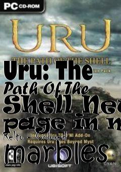 Box art for Uru: The Path Of The Shell