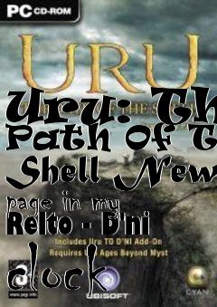 Box art for Uru: The Path Of The Shell