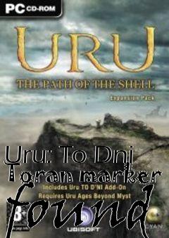 Box art for Uru: To Dni