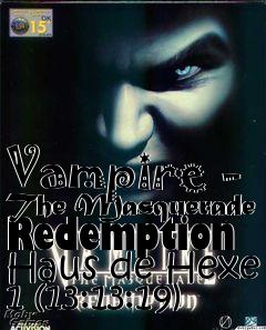 Box art for Vampire - The Masquerade Redemption