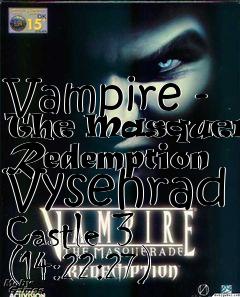 Box art for Vampire - The Masquerade Redemption