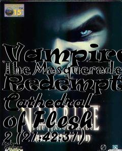 Box art for Vampire - The Masquerade Redemption