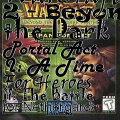 Box art for WarCraft 2 - Beyond the Dark Portal