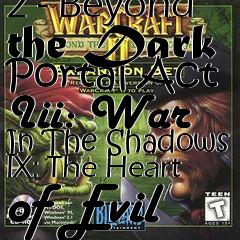 Box art for WarCraft 2 - Beyond the Dark Portal