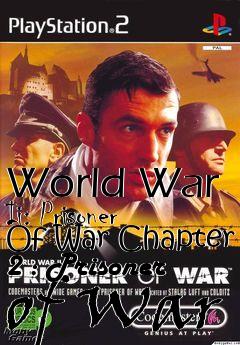 Box art for World War Ii: Prisoner Of War