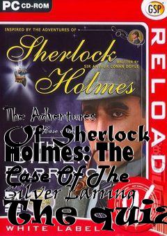 Box art for The Adventures Of Sherlock Holmes: The Case Of The Silver Earring