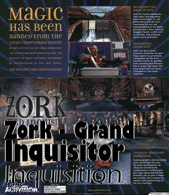 Box art for Zork - Grand Inquisitor