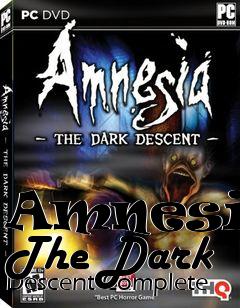 Box art for Amnesia: The Dark Descent