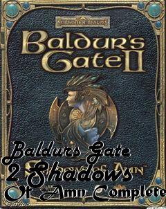 Box art for Baldurs Gate 2 Shadows Of Amn