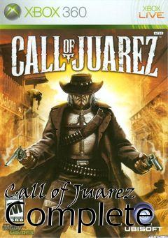 Box art for Call of Juarez