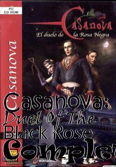 Box art for Casanova: Duel Of The Black Rose