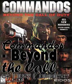 Box art for Commandos - Beyond the Call of Duty