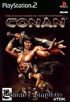 Box art for Conan