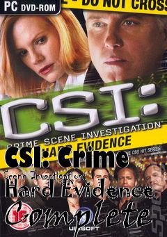 Box art for CSI: Crime Scene Investigation: Hard Evidence