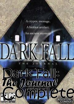 Box art for Dark Fall: The Journal