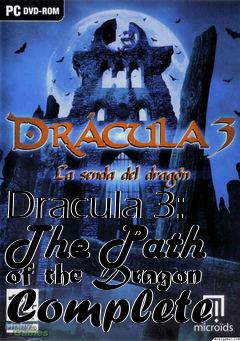 Box art for Dracula 3: The Path of the Dragon