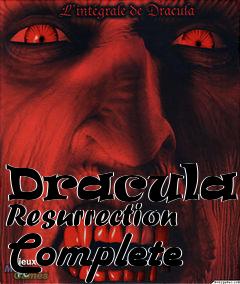 Box art for Dracula - Resurrection