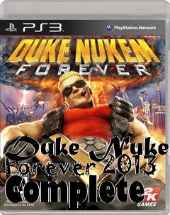 Box art for Duke Nukem Forever 2013