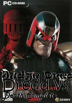 Box art for Judge Dredd: Dredd vs Death