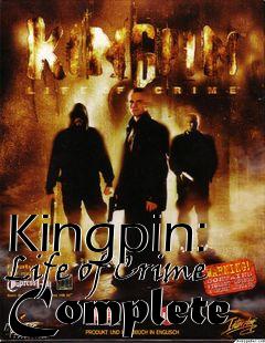 Box art for Kingpin: Life of Crime