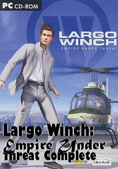 Box art for Largo Winch: Empire Under Threat