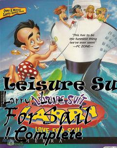 Box art for Leisure Suit Larry: Love For Sail !