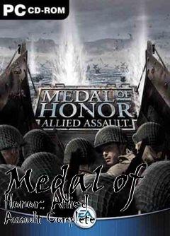 Box art for Medal of Honor: Allied Assault