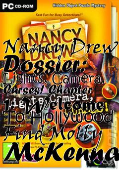 Box art for Nancy Drew Dossier: Lights, Camera, Curses!