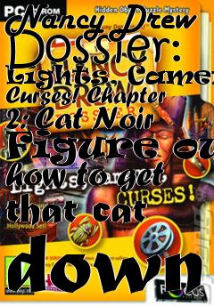Box art for Nancy Drew Dossier: Lights, Camera, Curses!