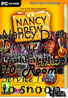 Box art for Nancy Drew Dossier: Lights, Camera, Curses!