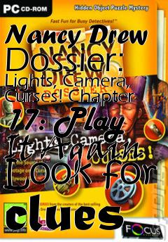 Box art for Nancy Drew Dossier: Lights, Camera, Curses!