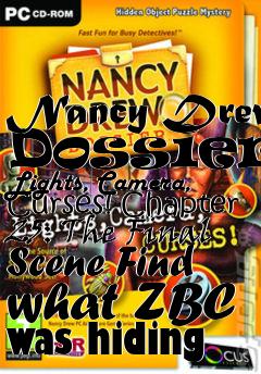 Box art for Nancy Drew Dossier: Lights, Camera, Curses!