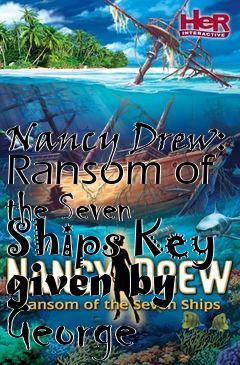 Box art for Nancy Drew: Ransom of the Seven Ships