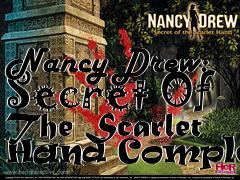 Box art for Nancy Drew: Secret Of The Scarlet Hand