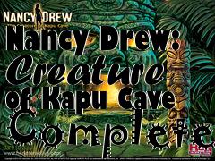 Box art for Nancy Drew: Creature of Kapu Cave