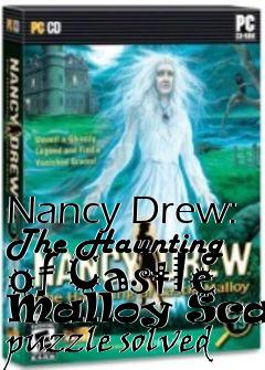 Box art for Nancy Drew: The Haunting of Castle Malloy