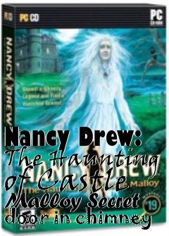 Box art for Nancy Drew: The Haunting of Castle Malloy