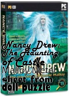 Box art for Nancy Drew: The Haunting of Castle Malloy