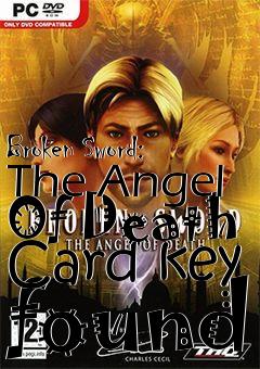 Box art for Broken Sword: The Angel Of Death