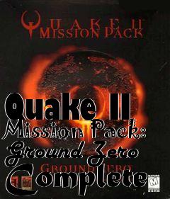 Box art for Quake II Mission Pack: Ground Zero