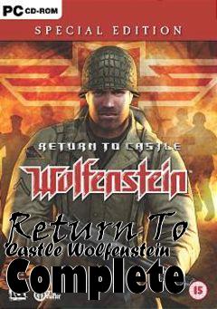 Box art for Return To Castle Wolfenstein