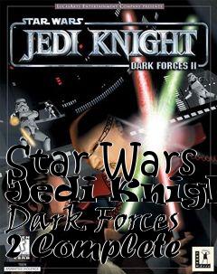 Box art for Star Wars Jedi Knight Dark Forces 2