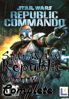 Box art for Star Wars: Republic Commando