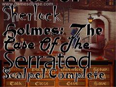 Box art for The Lost Files Of Sherlock Holmes: The Case Of The Serrated Scalpel
