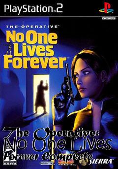 Box art for The Operative: No One Lives Forever