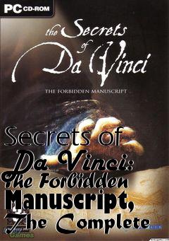 Box art for Secrets of Da Vinci: The Forbidden Manuscript, The