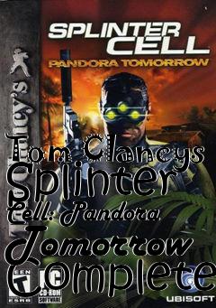 Box art for Tom Clancys Splinter Cell: Pandora Tomorrow