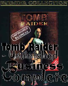 Box art for Tomb Raider - Unfinished Business